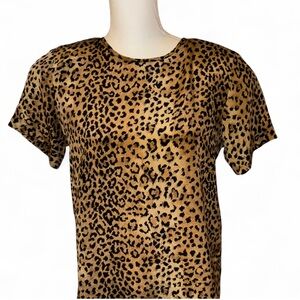 Allison Taylor Kids Leopard Print Tee